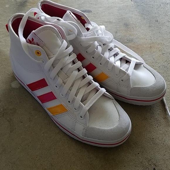 adidas honey stripes mid shoes